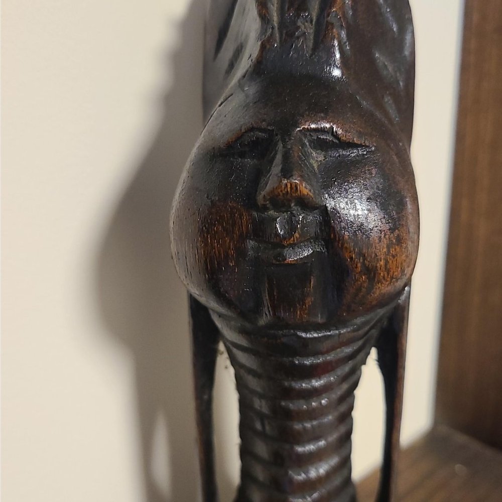 African wood sculpture